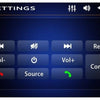 Radio para automóvil AUX Bluetooth® 2 Din 7 "