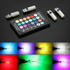 Bombilla LED T10 W5W con control RGB